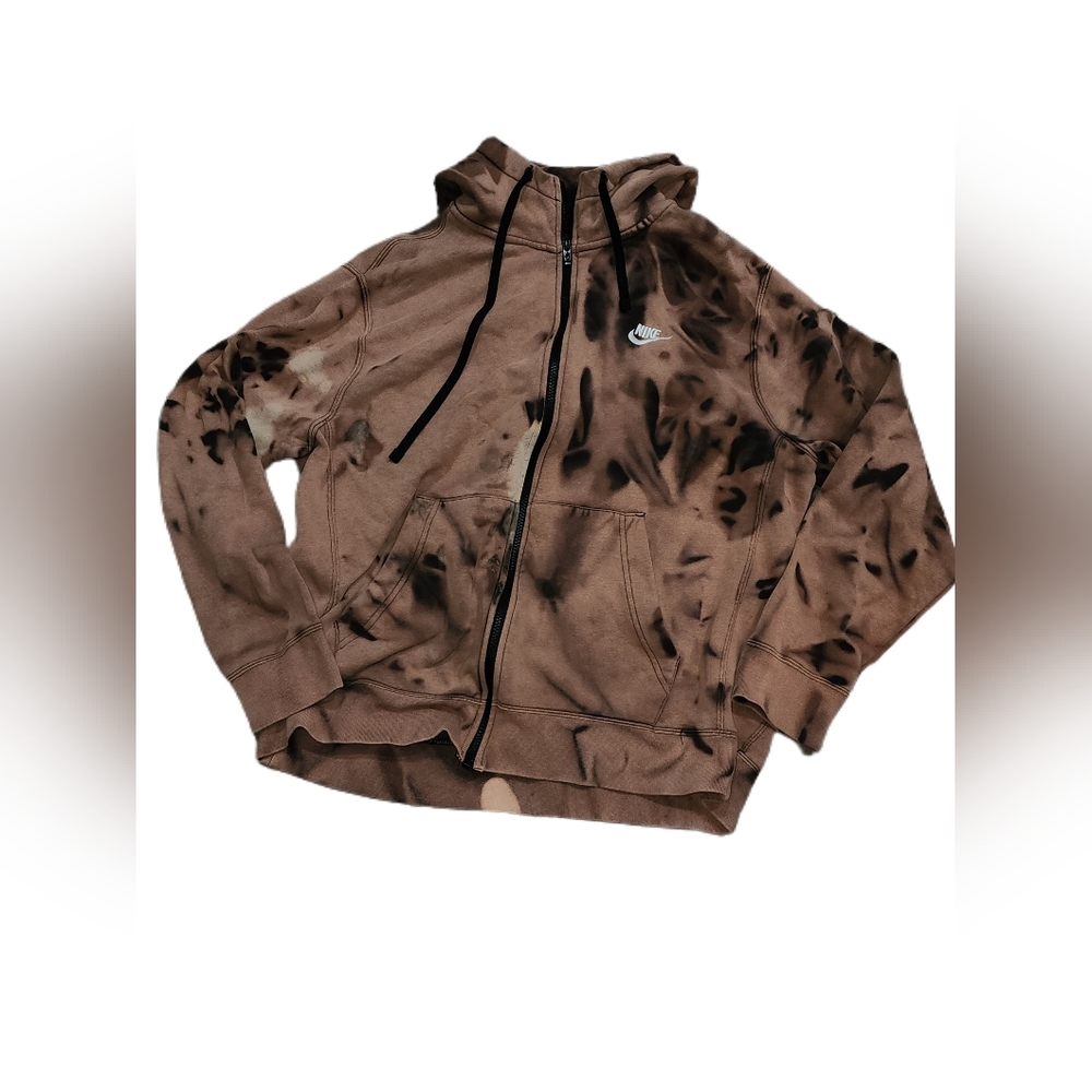 Nike Bleached Tie Dye Hoodie